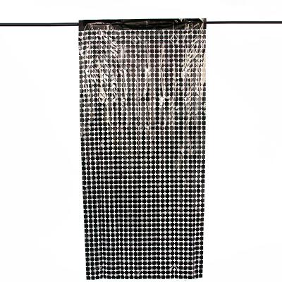 China Waterproof Rainy Foil Fringe Curtain Square Silk For Living Room Party Decoration for sale