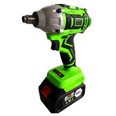 China LED Lighting 63W Brushless Battery Powered Impact Wrench Electric Impact Wrench for sale