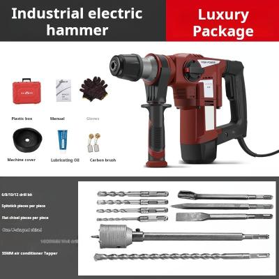 China Steel Wear-Resistant Gear Electric Hammer Tool 1200w Hammer Drill Shock Absorption for sale