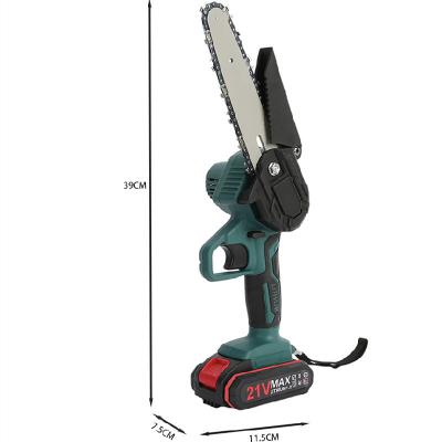 China 500W Hand Held Small Battery Chainsaw For Domestic Woodworking Logging for sale