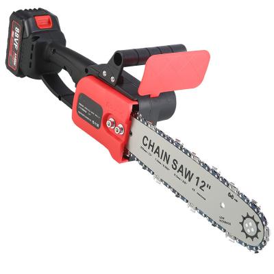 China Brushless 12 Inch Electric Chain Saw Rechargeable Power Tool Logging Pruning Saw for sale