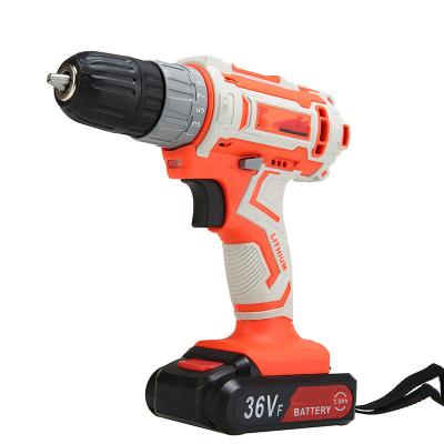 China Charging Two Speed Lithium Electric Drill Tool 36V Electric Hammer Drill for sale