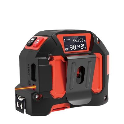 China 40M Laser +5m Steel Tape Electronic Laser Tape Measure With HD Display for sale