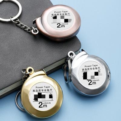 China 2m Mini Tape Measure SK5 Steel Wear Resistant With Lead-Free Paint for sale