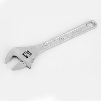 China Metal Tools Electroplating Process 10 Inch Adjustable Spanner Home Maintenance for sale