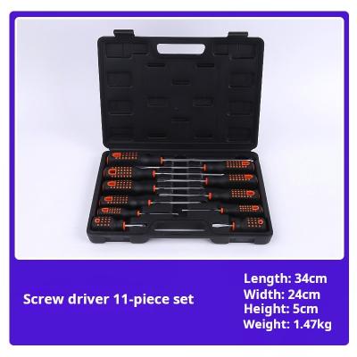 China Electroplating Process 11PCS Insulated Screwdriver Set With Strong Magnetic Cutter Head for sale