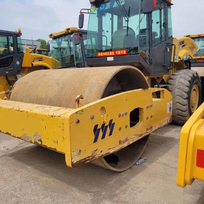 China Second Hand Single Wheel Roller  26 Ton Hydraulic Drum Vibratory Road Roller Compactor for sale