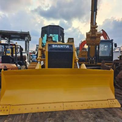 China Maquinaria de ingeniería china Shantui SD16 Bulldozer de rastreo usado En excelente estado en venta