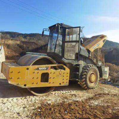 China Construction Machine Used Sany 26 Ton Hydraulic Drive Compactor Concrete Road Roller for sale