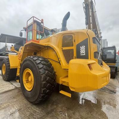 China Used VOLVO L180G 180E 180F Volvo Wheel Front Loader Diesel Loader Construction Machinery for sale
