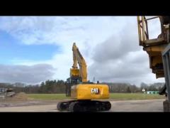 25ton Cat Diggers 323 Excavator Crawler Machinery With Cheap Price Secondhand