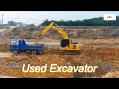 uesd old construction equipment komatsu pc120 130 crawler excavator