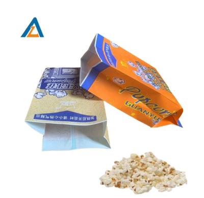 China Recycled Materials Wholesale Microwave Snack Heating Bags Popcorn Bags for sale