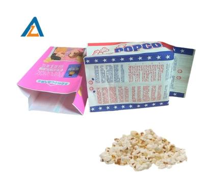 China Recycled Materials New Arrival Food Grade Greaseproofness Microwave Popcorn Packing Bags for sale