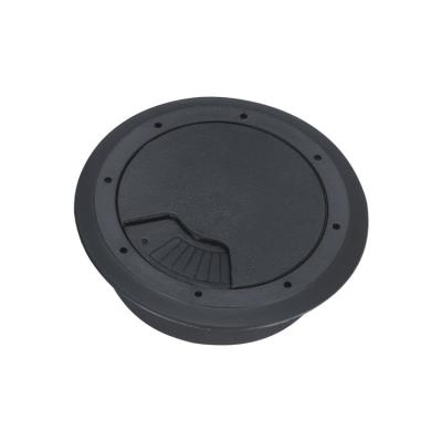 China Modern Office Table Around Plastic Cable Grommet Cable Tidy Box for sale