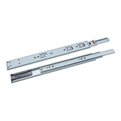 China Manufacture Modern Wholesale Soft Close Push Extension Channel Rails Ball Bearing Open Cabinet Drawer Slides Full for sale