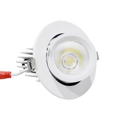 China JHOW C9427 Modern Hot Sale Round 110V/220V Customizable Frame Recessed Downlight 27W LED Spotlight for sale