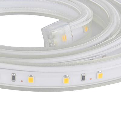 China JHOW D106 New 2835/60 High Brightness Residential Single Product Warm Neutral White Waterproof Christmas 7.4W/m Led Strip Light for sale