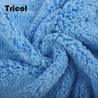 China Sustainable Microfiber Cleaning Towel Microfiber 70 Polyester 30 Polyamide Drying Microfiber Car Cleaning Cloth for sale