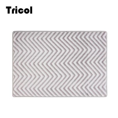 China Microfiber Microfiber Bath Mat Sets Super Soft Microfiber Bathroom Washable Decorative Floor Mat for sale