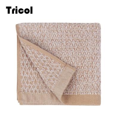 China Viable High Quality Colorful Print Everplush Diamond Jacquard Washcloth Microfiber Cotton Quick Dry Towel for sale