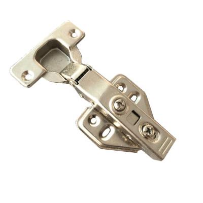 China Modern Iron Clip On Hidden Heavy Duty Hydraulic Dimming Cabinet Door Folding Hinges Furniture Hinge for sale