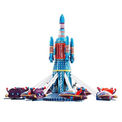 China Modern 16/24/36 Riders Customized Amusement Park Popular High Quality Outdoor Self-control Flat Ride For Sale for sale