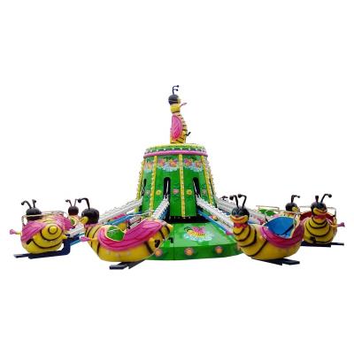 China 2022 New Design City Park Modern Direct Manufacturer Cool Flat Theme Park Equipment Bee Amusement Ride For Sale for sale