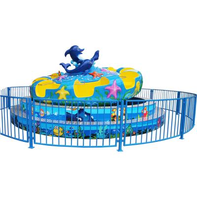 China Cheap Theme Park Amusement Rides Kids Game Ocean Theme Disco Turntable For Sale for sale