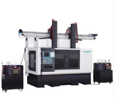 China Building Material Shops Dual-channel dual-spindle CNC Lathe KJ017 for sale