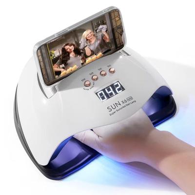 China Nail Art Beauty Best Portable Rechargeable 80W UV LED Gel Dryer Lamps UV Nail Lamp for sale