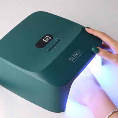 China 99s Mode 48W 33Pcs Sun T7 Beads High Quality Low Temperature Strong Gel Nail Polish Dryer UV Lamp for sale