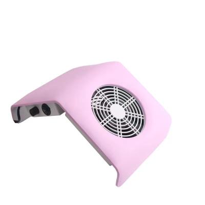 China Durable Pink Color Nail Dust Collector Manicure Remove Nail Polish Vacuum Cleaner For Salon for sale