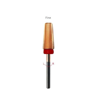 China Durable Manicure Remove Gel Acrylics Nails Accessories for Machine Drills Countersink Cutter Safety Carbide Nail Tapered Nail Drill Bit OEM/ODM for sale