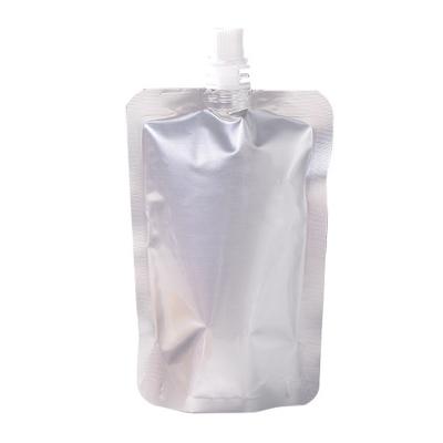 China Custom Fruit Juice Stand Up Foil Spout Reusable Liquid Packaging Pouch Printed Moisture Proof Custom Foil Bag 250ml 350ml 500ml 1l for sale