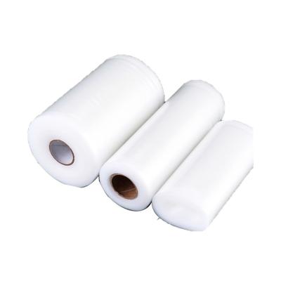 China Food Grade Vacuum Bag Moisture Proof Custom Film Roll Embossed Vacuum Sealer Roll Meat Chicken Beef Heat Wrapping Shrink Film for sale