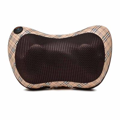 China High Quality Usb Infrared Bottom Massage Heat Pillow Neck Massager Neck And Shoulder Sleep Massager Kneading Pillow for sale