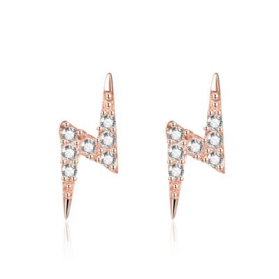 China Luxury Woman 925 Sterling Silver Earrings Ladies Stud unique design FASHIONABLE reasonable prices for sale