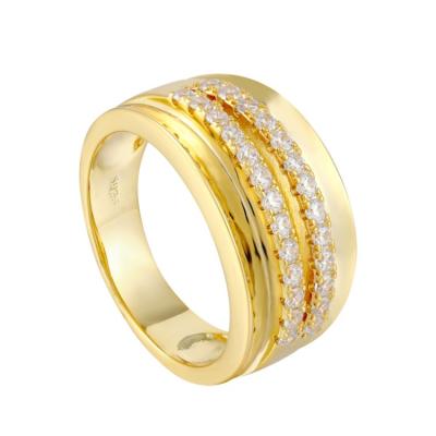 China CLASSIC Ladies 925 Man Fashion Reasonable Price Brass Material Silver Plating Rings For Couples for sale