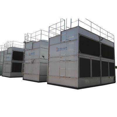 中国 Industrial PVC Cooling System Fills Large Cross Flow Closed Cooling Tower Resin For Plastic Industry 販売のため