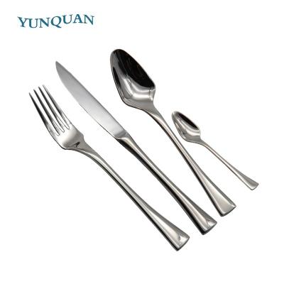 China Sustainable Hot Sale Forged Stainless Steel Flatware Knife Fork Spoon China Cutlery for sale