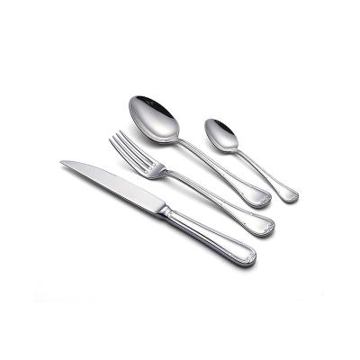 China Best Selling Disposable Stainless Steel Cutlery Set European and American Western Cutlery Wholesale for sale