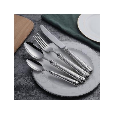 China Wholesale Disposable Outdoor Camping Cutlery Set Carving Craft Cutlery for sale