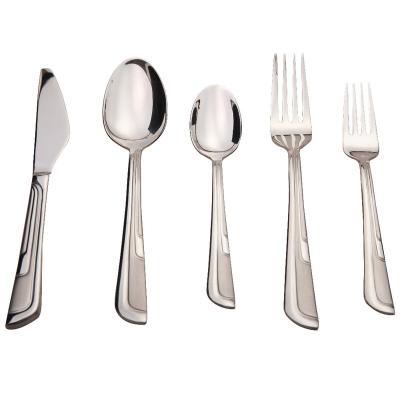 China Sustainable Wedding Flatware Set New Design Stainless Steel Cutlery Sets for sale