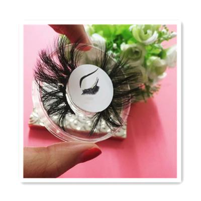 China Premium Wholesale 25mm Long 100% Natural Handmade 5d Siberian Mink Eyelashes for sale