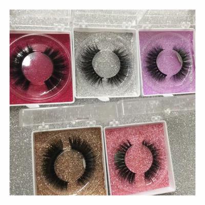 China Natural Soft Eyelash Natural Friendly Professional Eye Contact Lens 3d Mink Short Lashes for sale