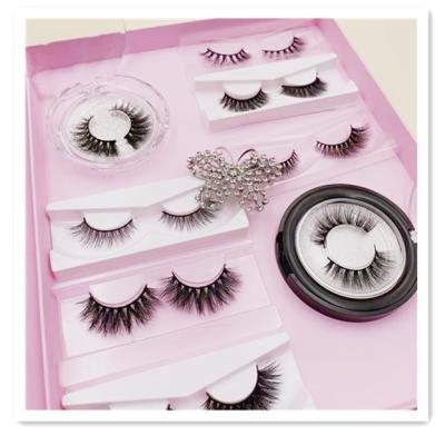 China Long Natural 3d Artificial Tapered Cruelty Free 15mm False Mink Eyelashes Bulk for sale