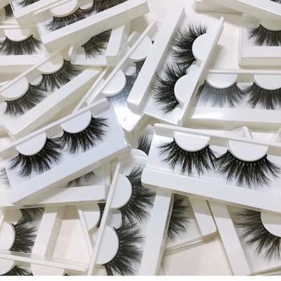 China Wholesale Natural Handwork Various Natural Soft Eyelash Models 5 Pairs 5d False Mink Eyelashes Bulk for sale