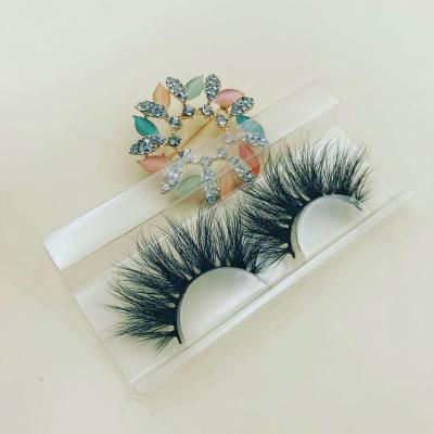 China Wholesale Natural Soft Eyelash Craft Cruelty Free Perfect False Eyelashes 5d Colored Mink Half Eyelashes for sale