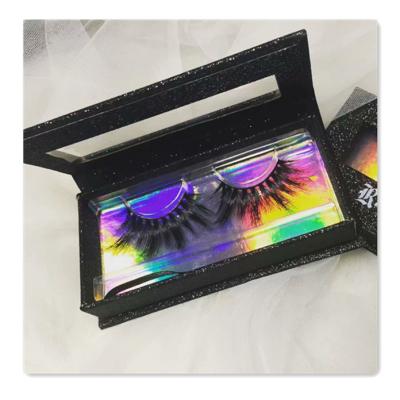 China 25-30 Times Low Price Eyelash Box Packaging 3d Synthetic Silk Lashes Three Pairs False Eyelashes Mixed Set Suit 5 Pairs for sale